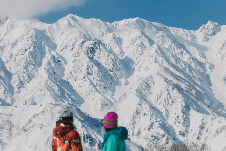 Hakuba Japan Backcountry Ski Terrain